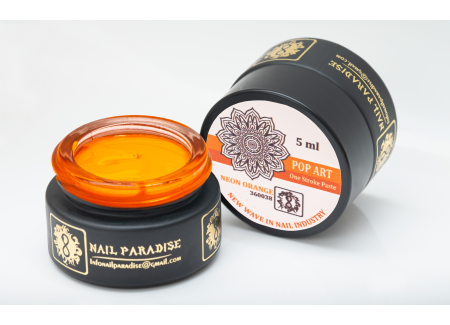 Pop-Art One Stroke Paste - NEON ORANGE 5ml